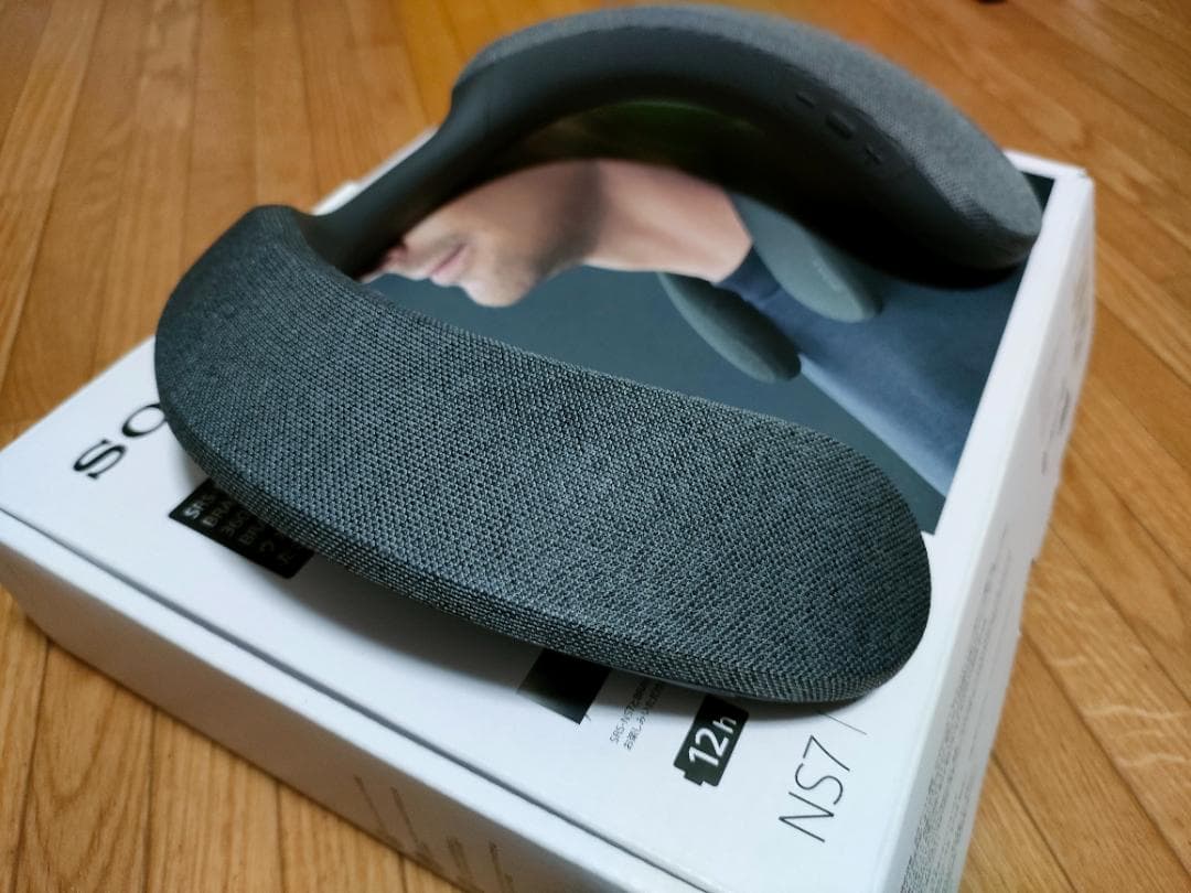 SONY ネックスピーカー SRS-NS7 グレー