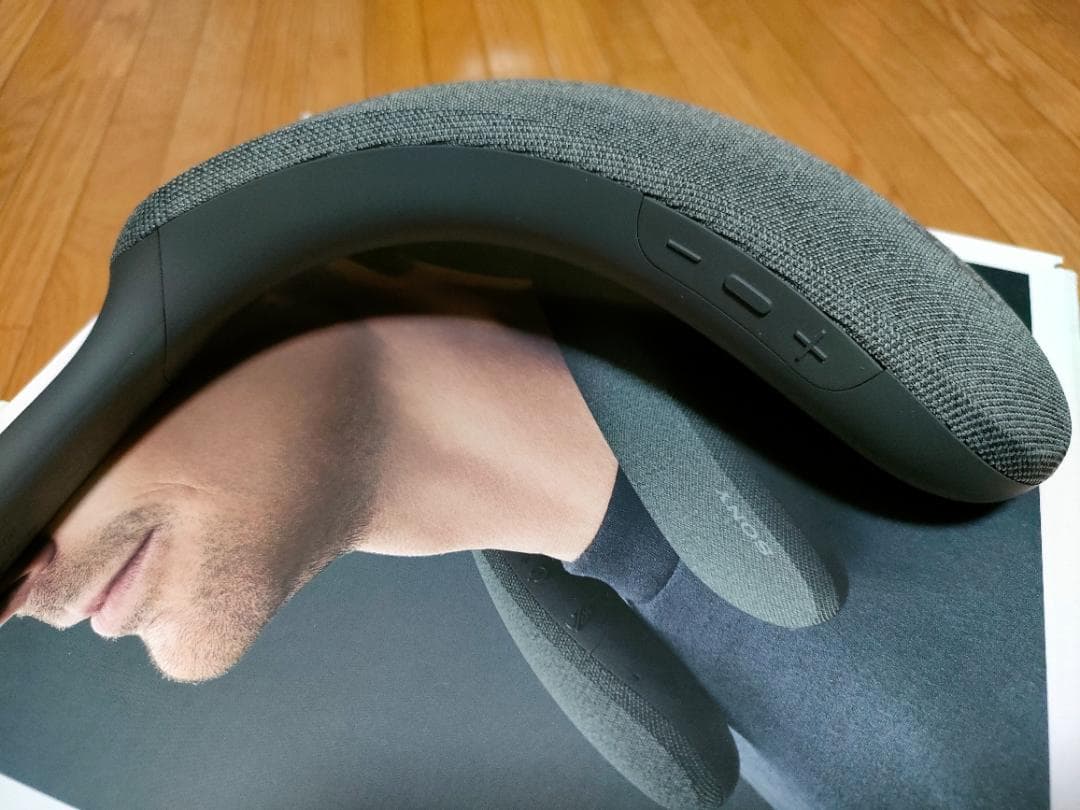 SONY ネックスピーカー SRS-NS7 グレー