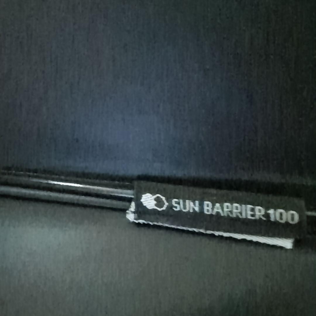 サンバリア100　3段折り　mokuブルー