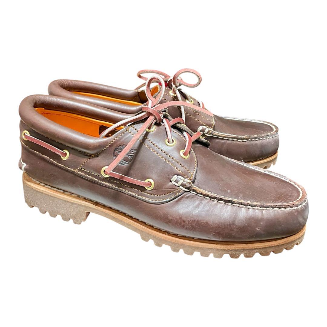 【新品】【未使用】27cm ティンバーランド 3eye モカシン ブラウン