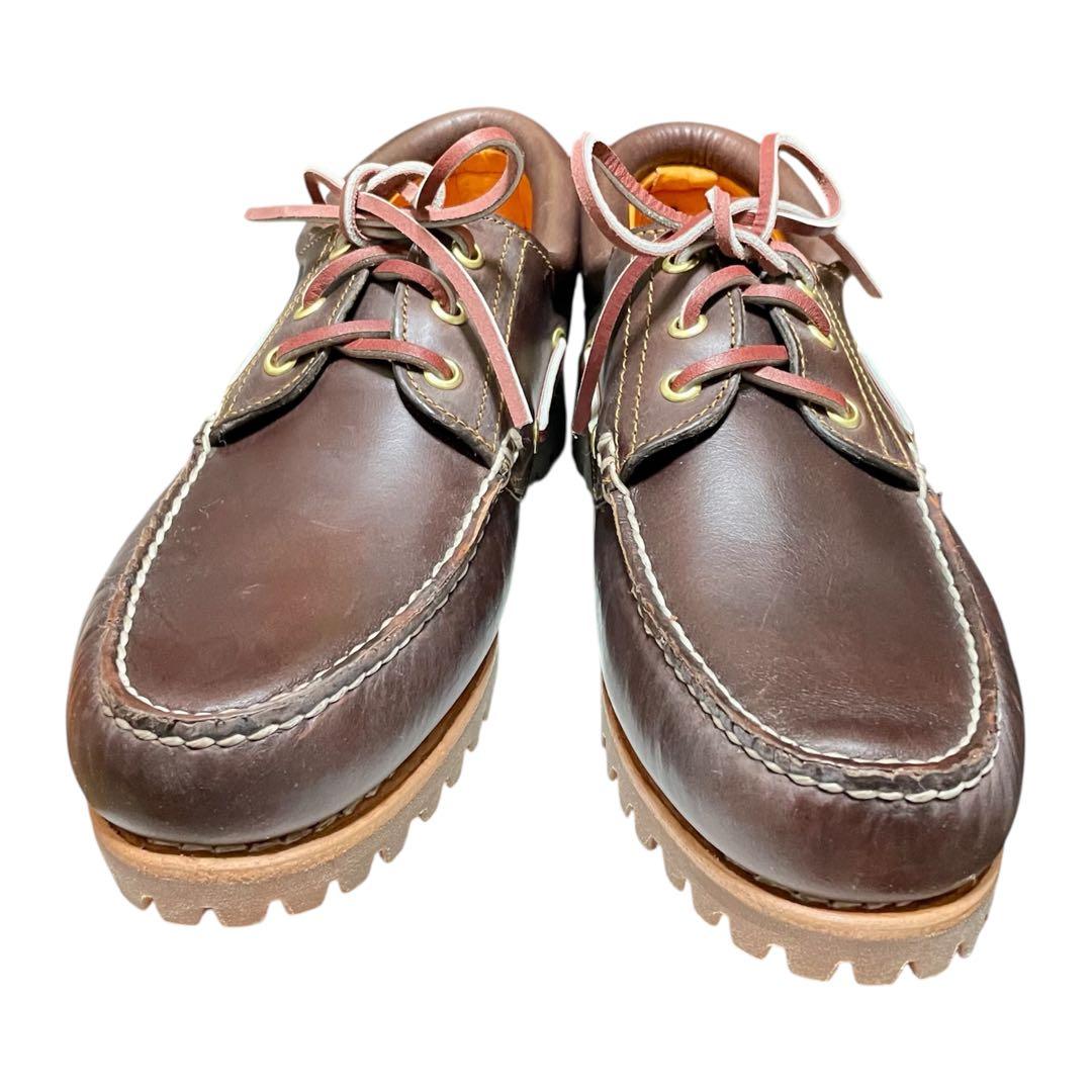 【新品】【未使用】27cm ティンバーランド 3eye モカシン ブラウン