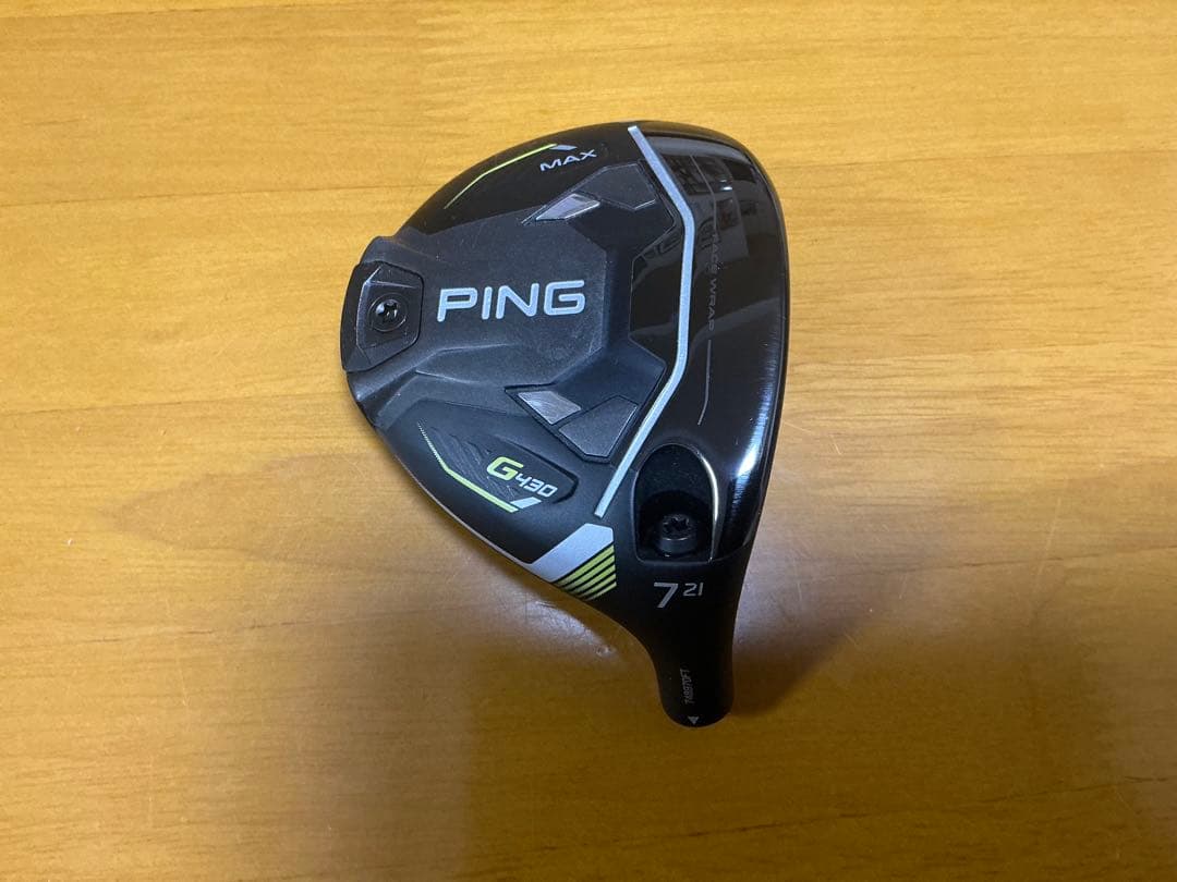 希少❗️ 美品❗️ PING G430 MAX フェアウェイウッド 7番　ヘッドのみ