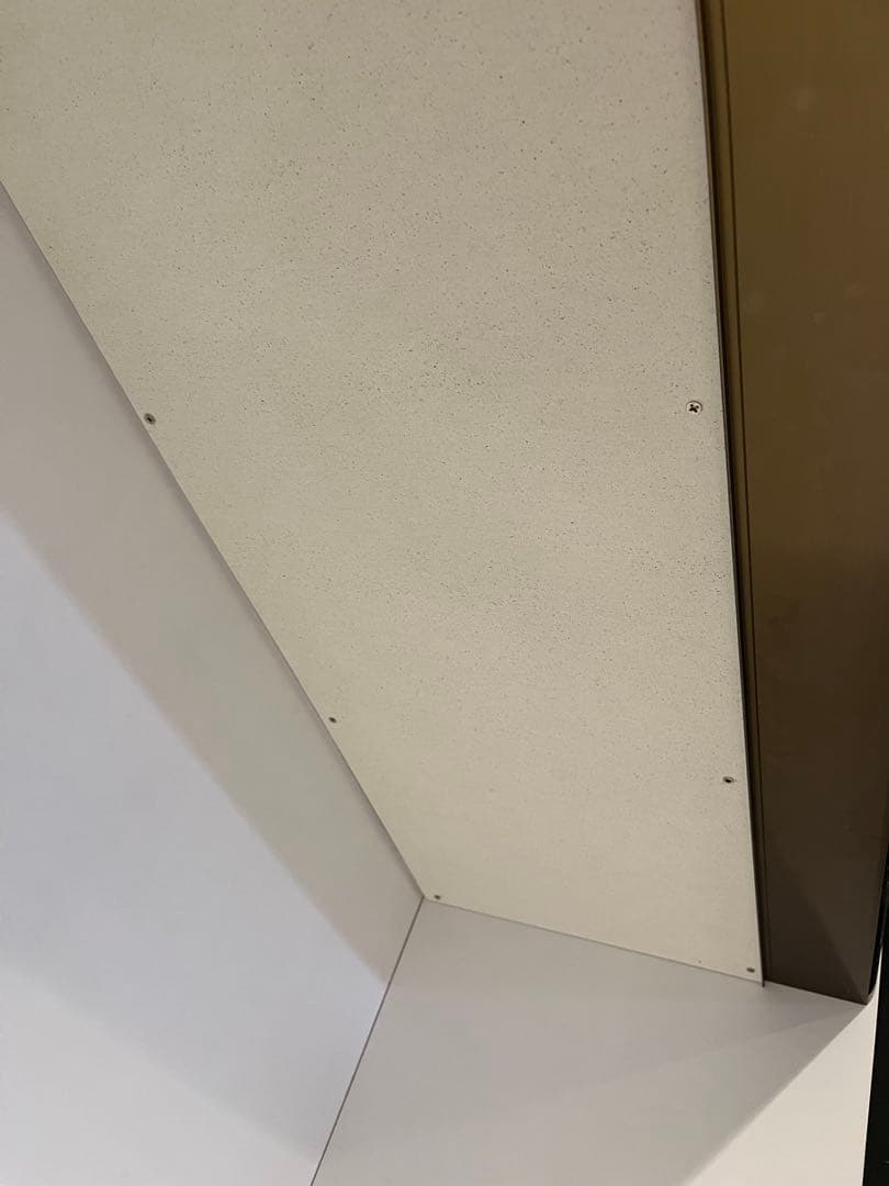 ホワイト食器棚 ガラス扉付き 中型　湯川家具