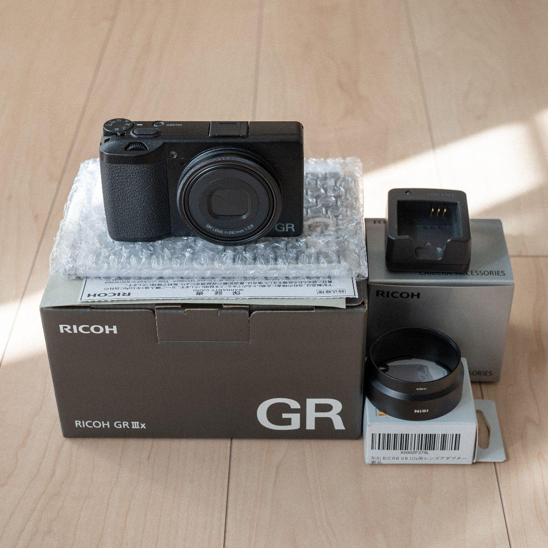 RICOH GRIIIx ＋ BJ-11 ＋ NiSi レンズアダプター