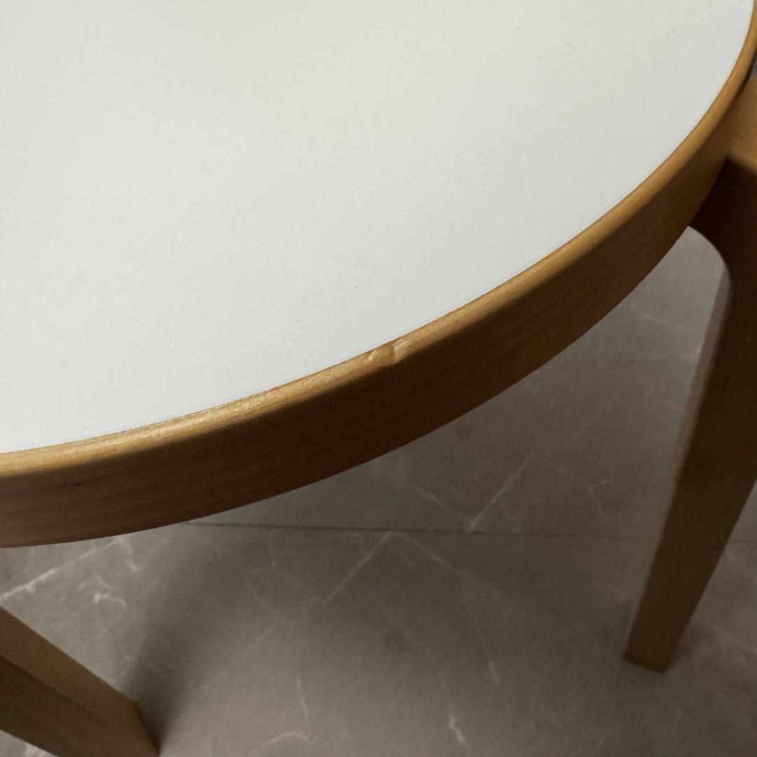 Artek　アルテック　スツール 60 ホワイト ラミネート
