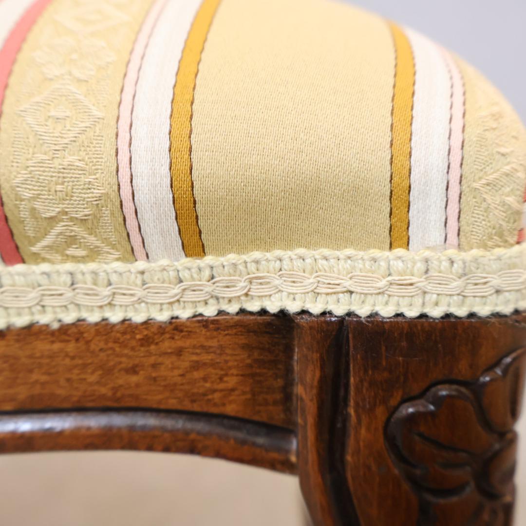 アンティーク調 スツール ヨーロピアンクラシック ロココ調 オットマン 足置き