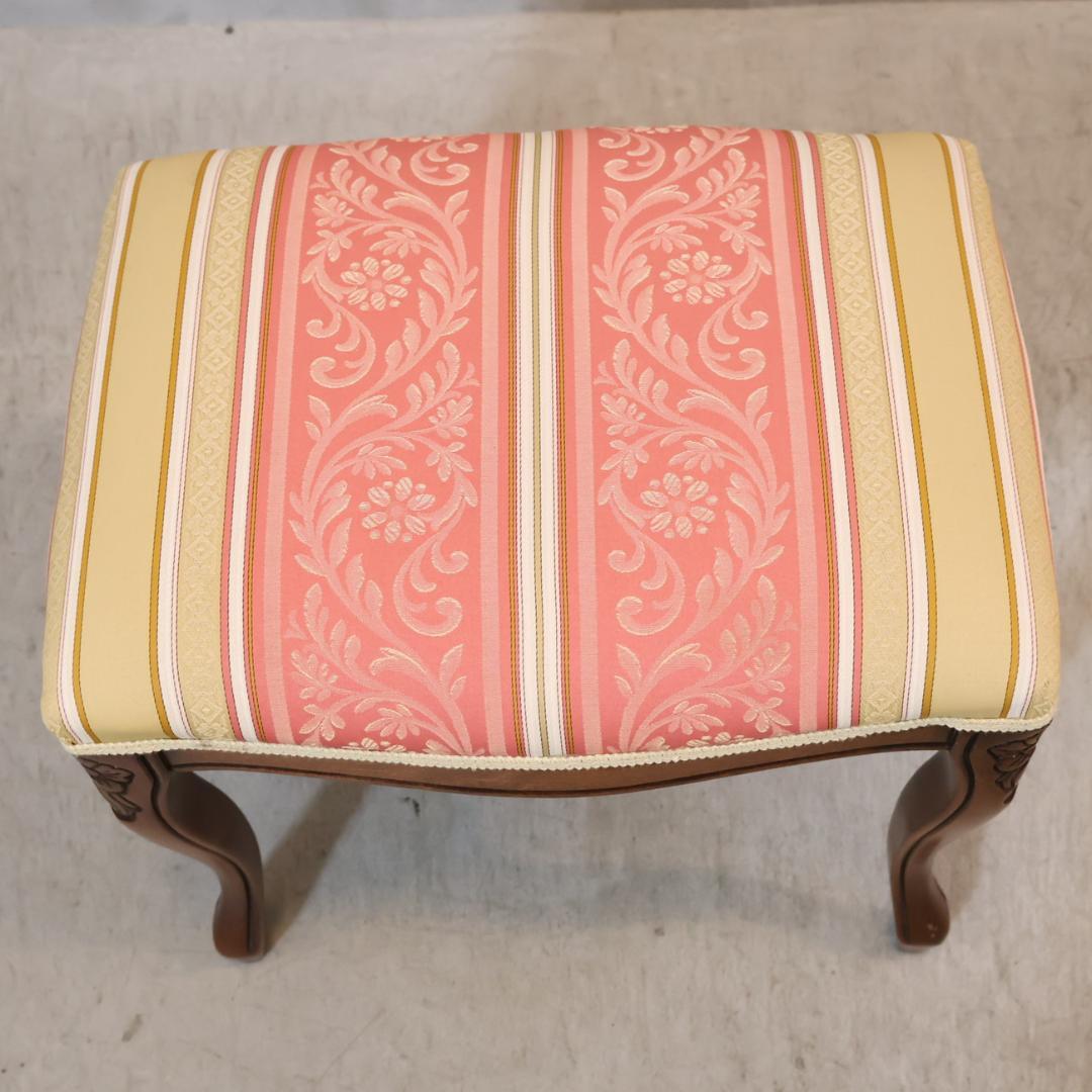 アンティーク調 スツール ヨーロピアンクラシック ロココ調 オットマン 足置き