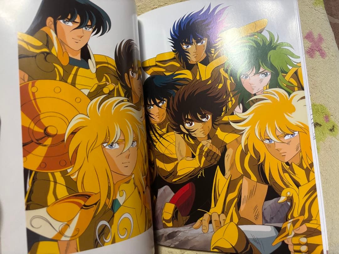 聖闘士星矢 荒木伸吾&姫野美智 illustrations 光 イラスト集 初版