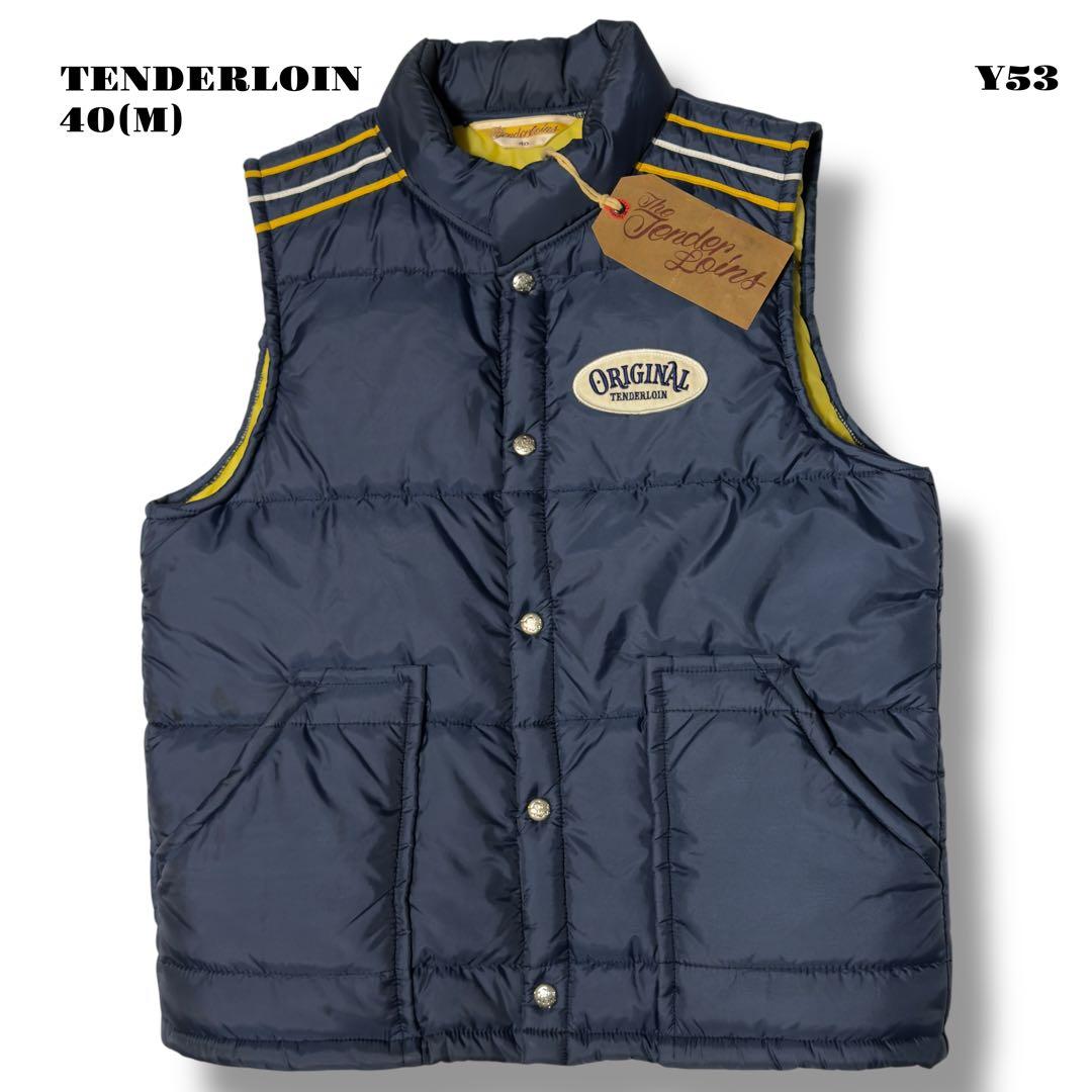 ★限定出品★ TENDERLOIN NRA VEST ベスト ネイビー 40 M
