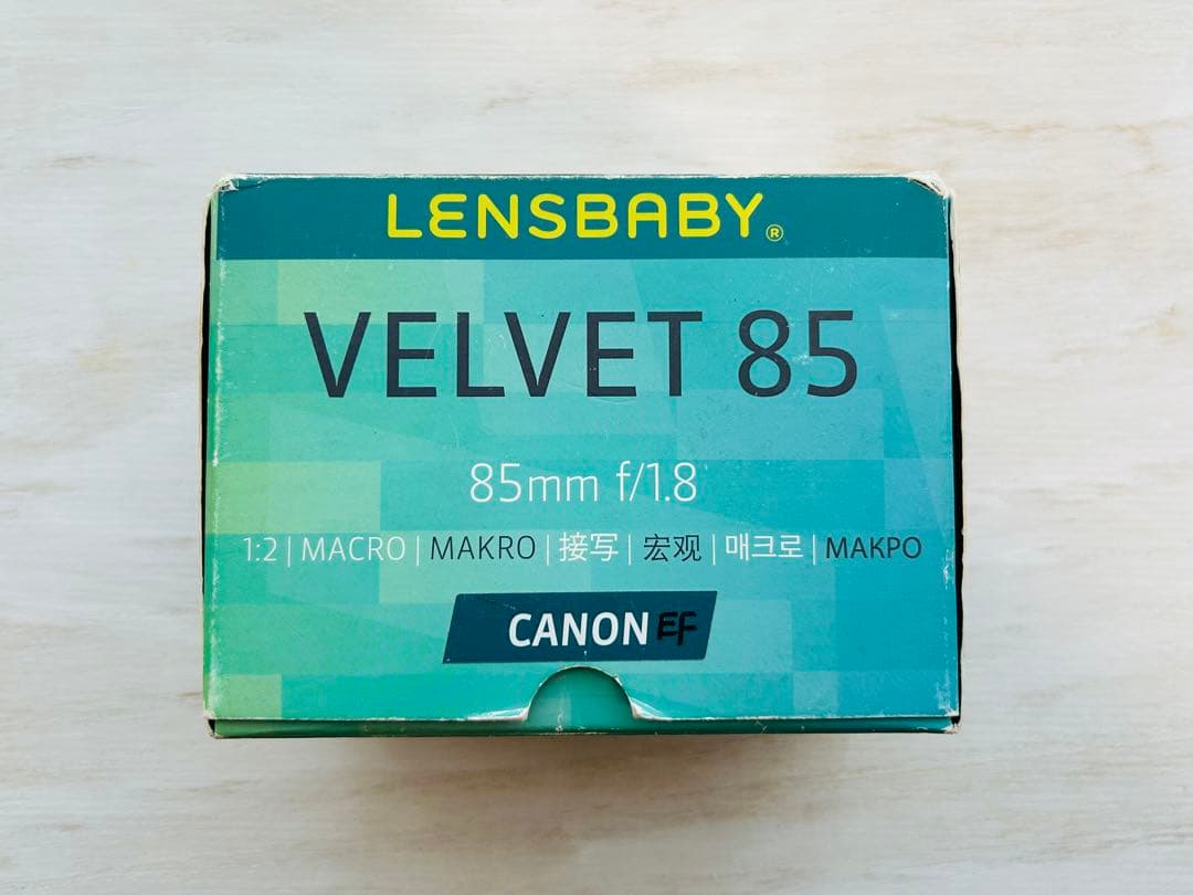 Lensbaby Velvet85 Canon EFマウント 美品