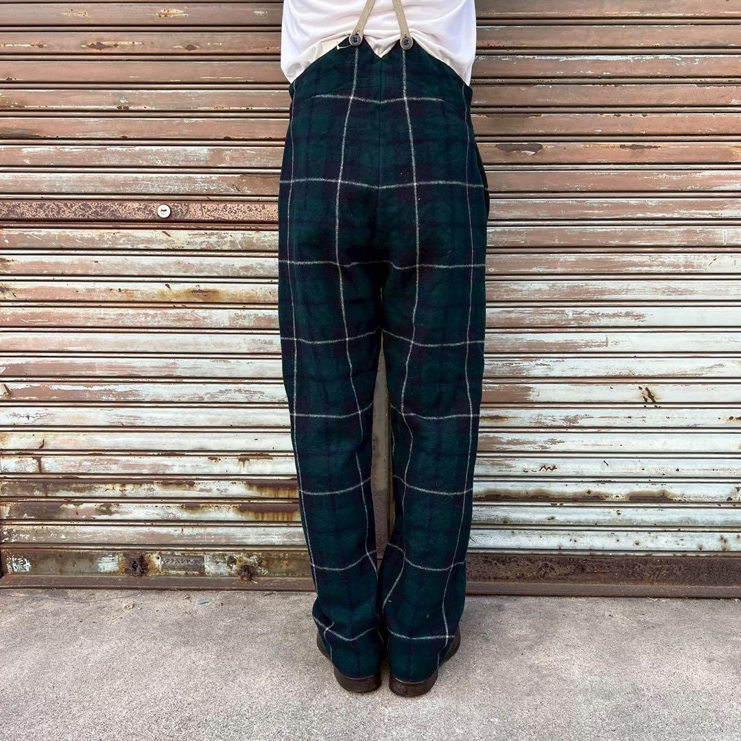 美品 60s スコットランド軍 実物 セレモニーパンツ イギリス軍 ウールパンツ
