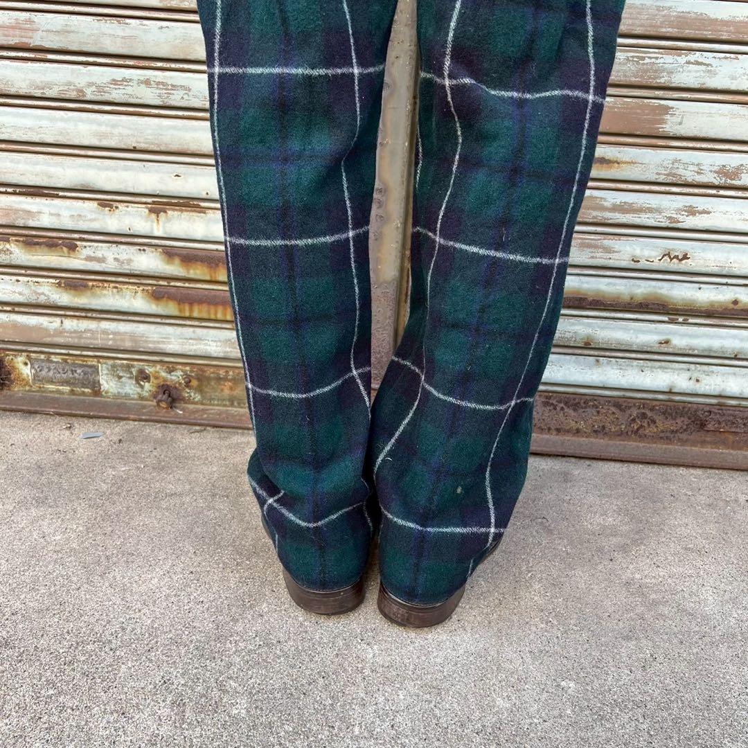 美品 60s スコットランド軍 実物 セレモニーパンツ イギリス軍 ウールパンツ