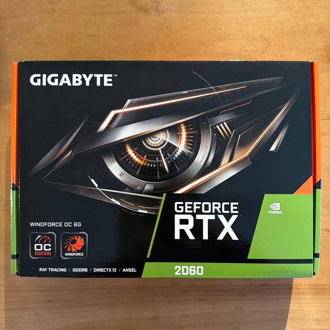 グラフィックボード・グラボ・ビデオカード GeForce RTX 2060 WINDFORCE OC 6G