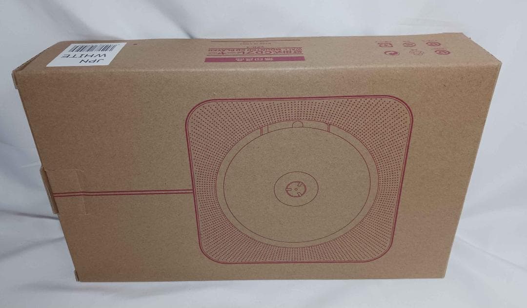 未使用品 無印良品 壁掛式CDプレーヤー CPD-4 ホワイト　２０２４年製