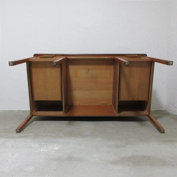 イギリス ビンテージ 家具 デスク 机 作業台 収納 英国 6803d