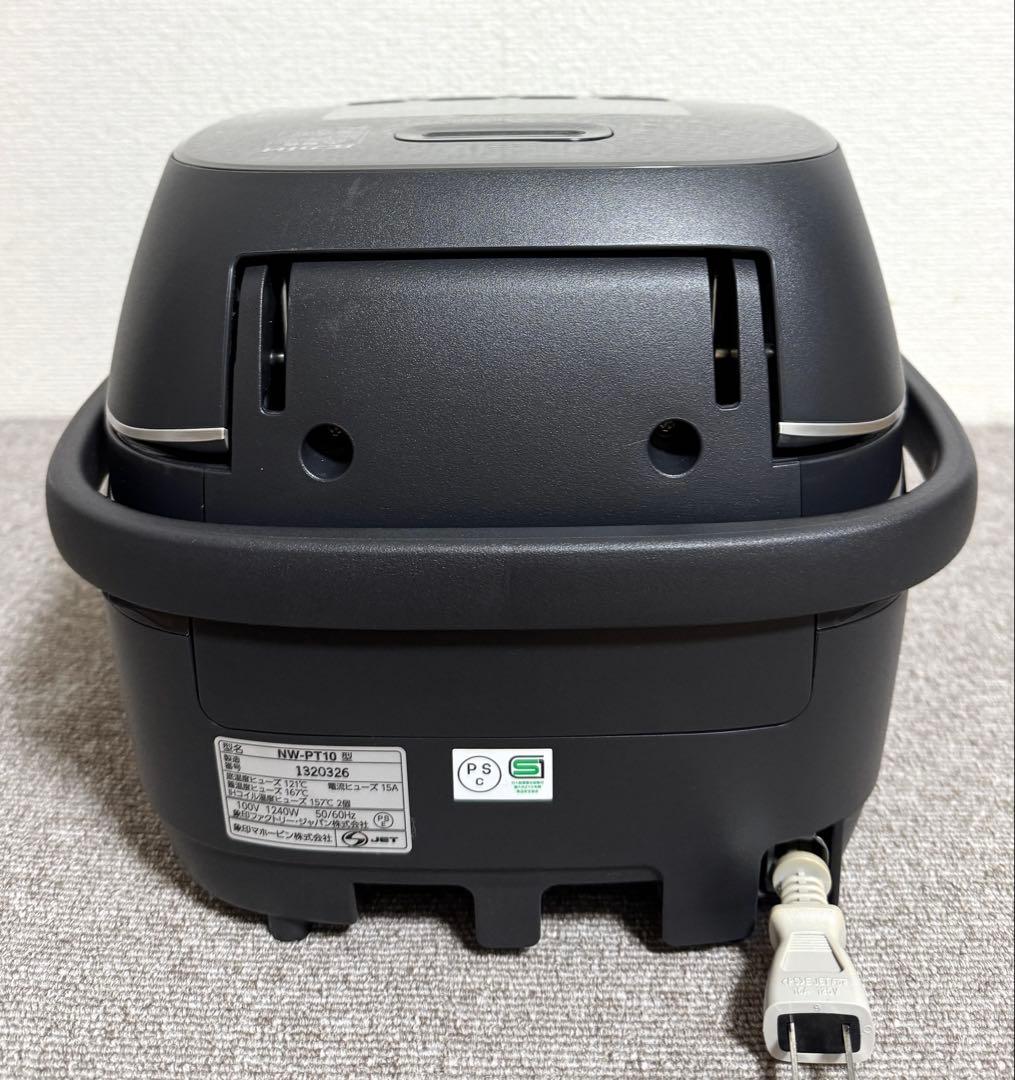【美品】象印 炎舞炊き 圧力IH炊飯ジャーNW-PT10 動作保証