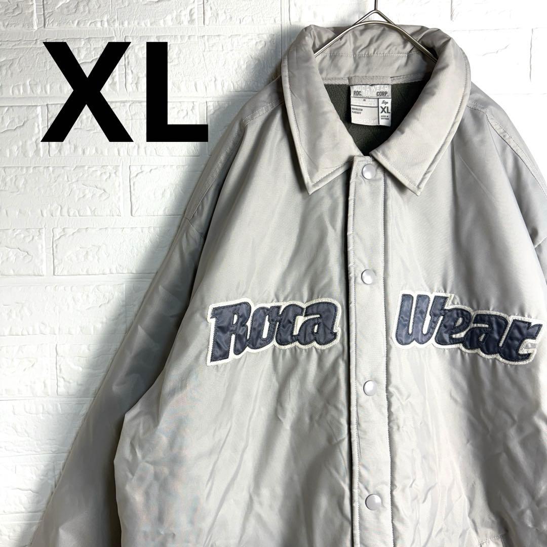 【90s】 ROCA WEAR スタジャン 裏起毛 オーバーサイズ アウター