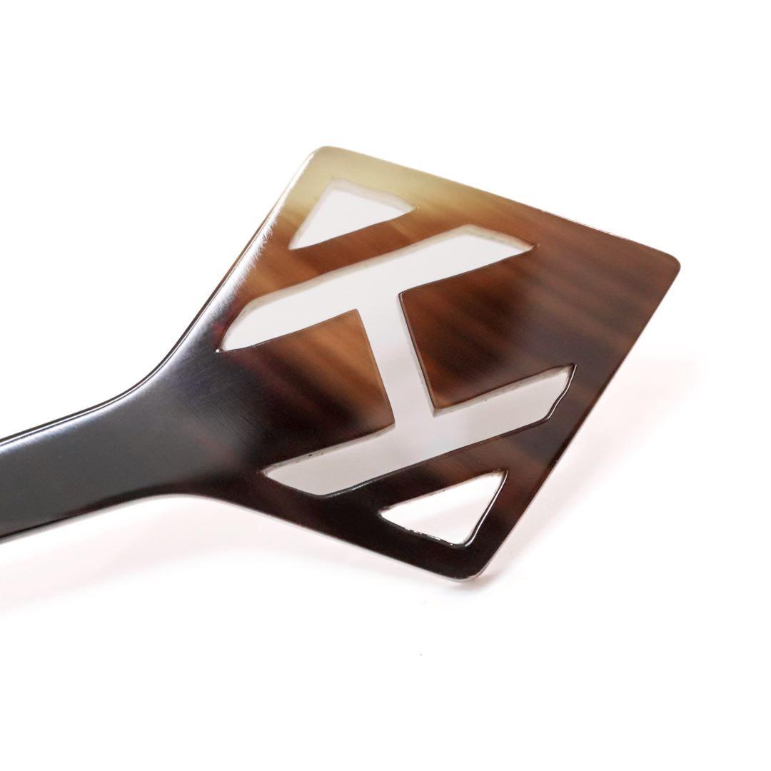 HERMES 水牛 かんざし　バッファローホーン 箱付 エルメス　牛角