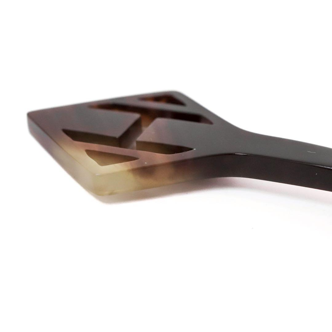 HERMES 水牛 かんざし　バッファローホーン 箱付 エルメス　牛角