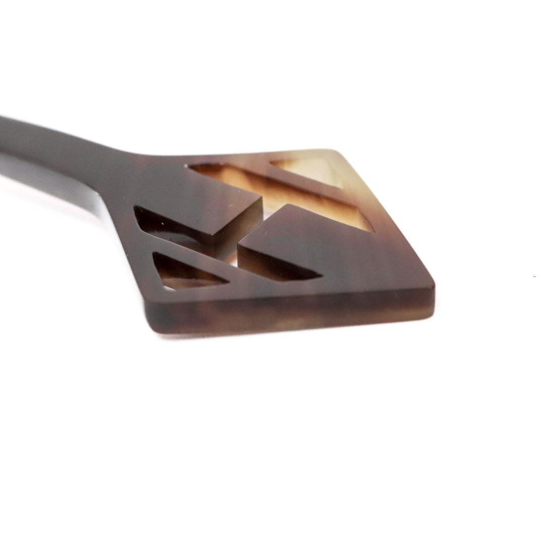 HERMES 水牛 かんざし　バッファローホーン 箱付 エルメス　牛角