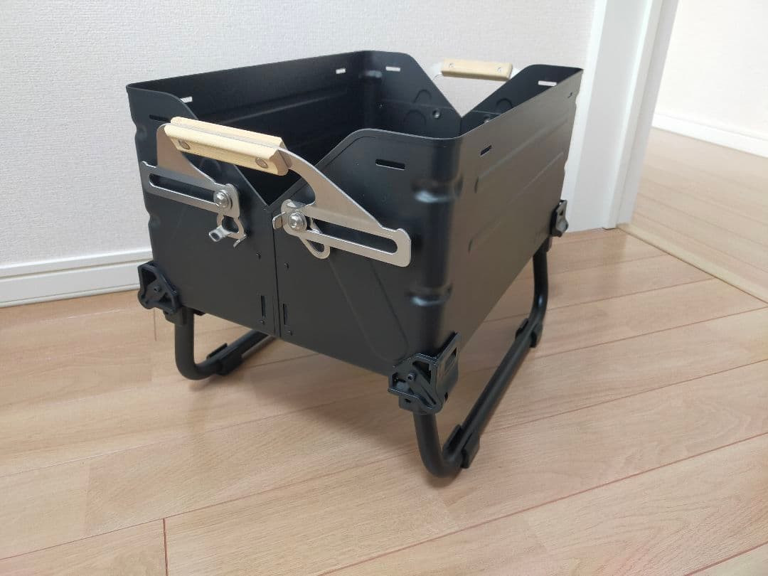 【屋外未使用】スノーピーク シェルコン25 マットブラック塗装 レッグ付き