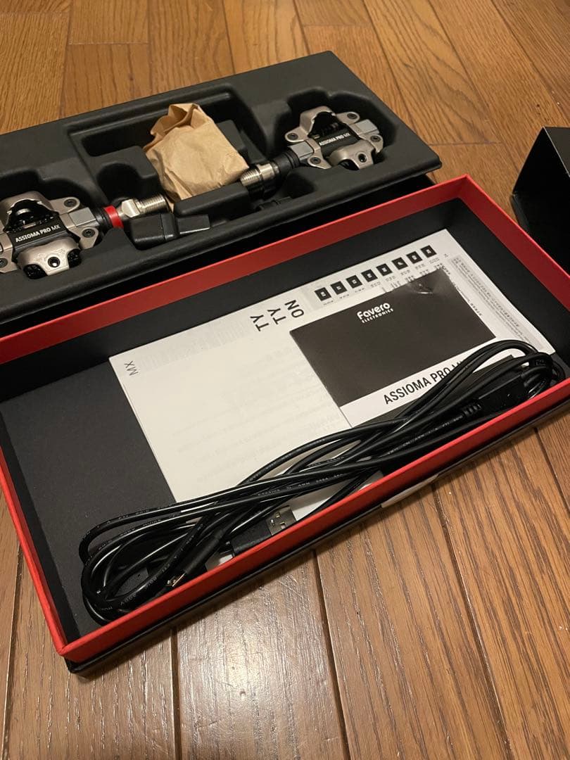 Favero ASSIOMA PRO MX-1SPD パワーメーターペダル