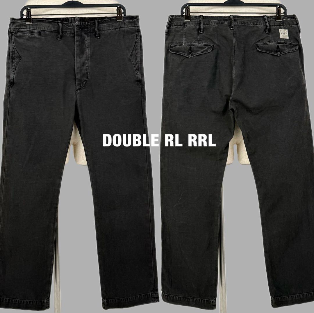パンツ DOUBLE RL RRL w34 OFFICERS CHINO TROUSER
