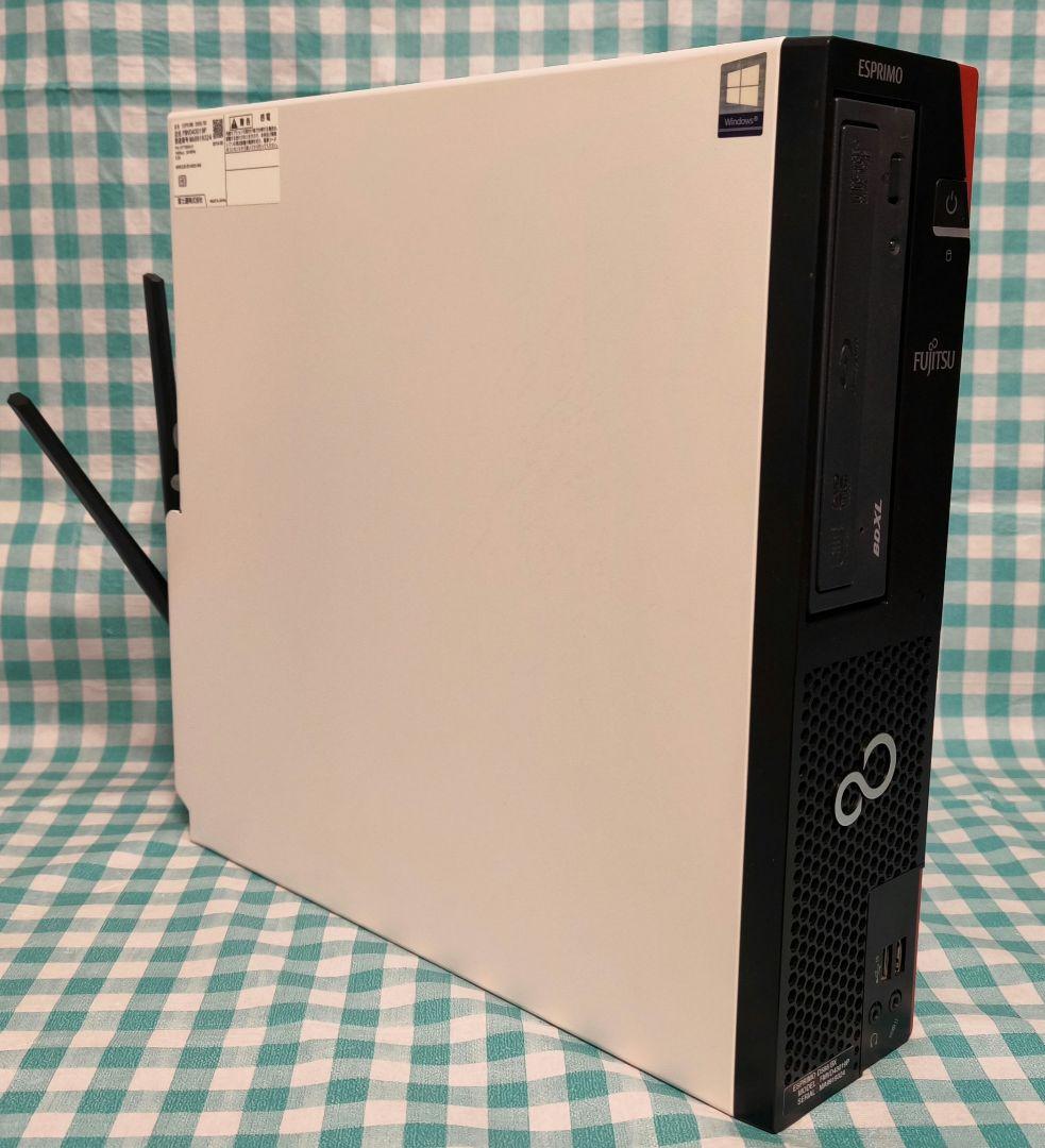【グラボ搭載】富士通 ESPRIMO D588/BX スリムデスクトップPC。