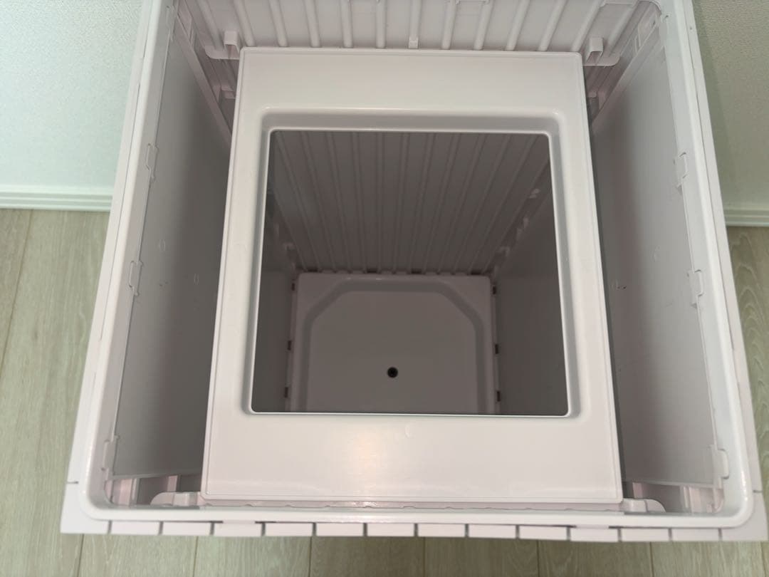 美品　ZitA SQUARE 45L／ホワイト