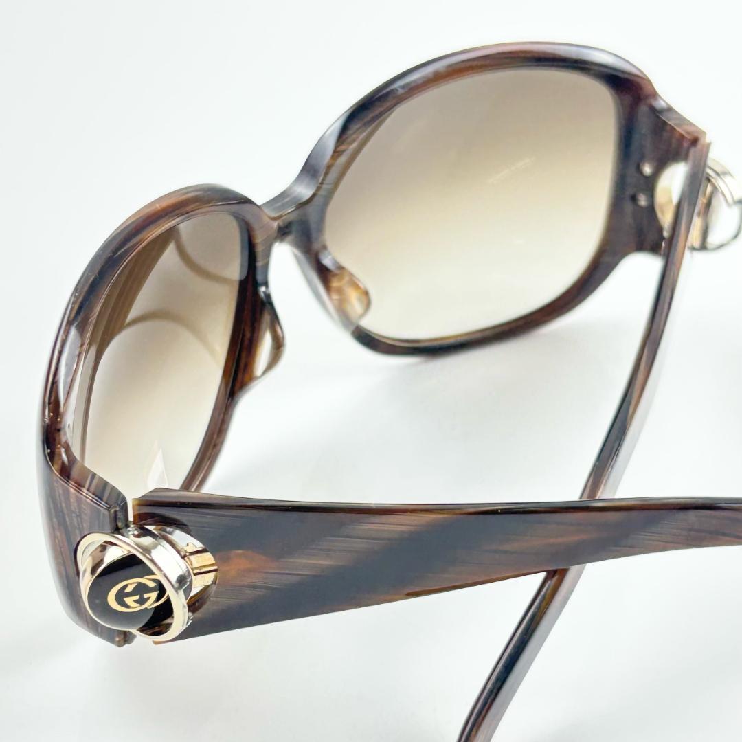 【美品】GUCCI サングラス 茶系 GG 3114/F/S 2B7CC