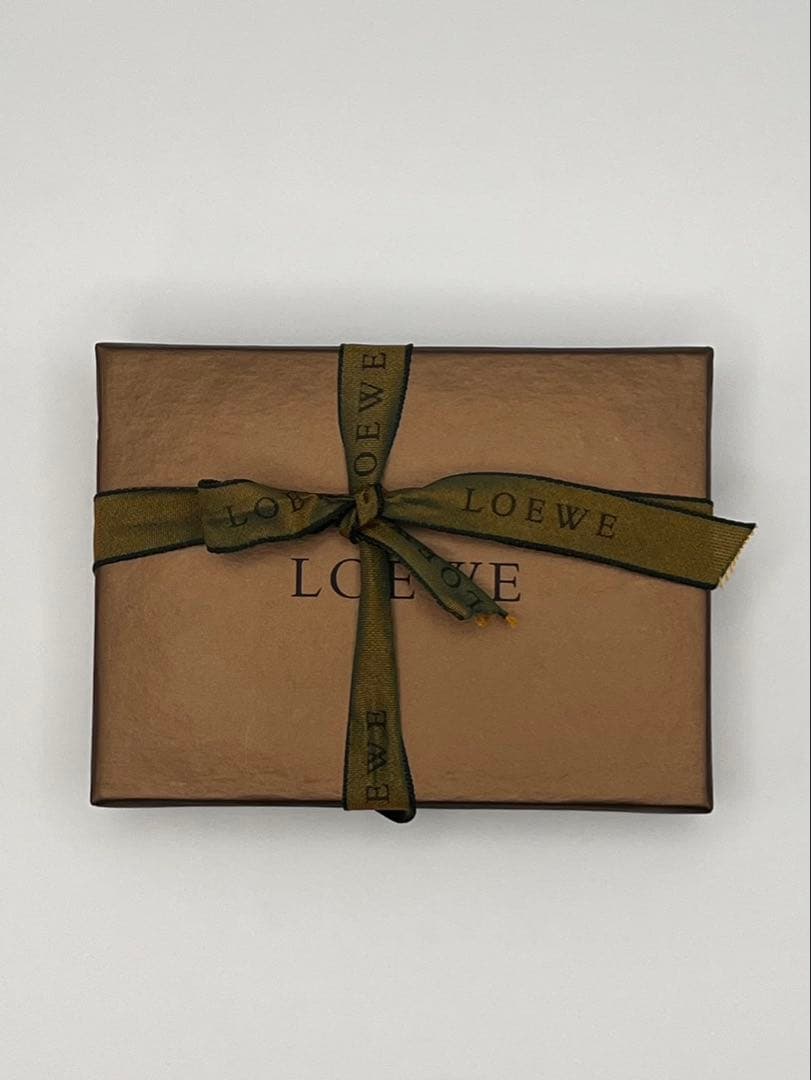 LOEWE シルバー ブラウン キーリング 2個セット