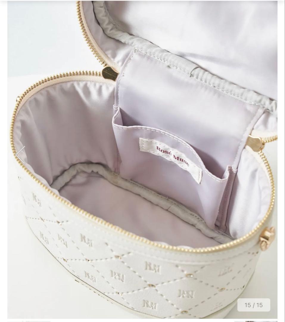 バッグ rosemuse bijou vanity bag ivory
