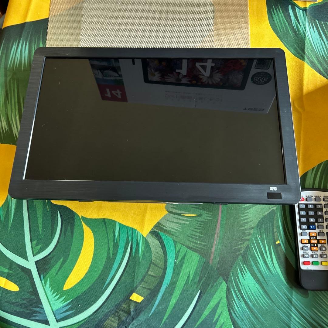 14インチ ポータブルテレビ PTV-140-BK