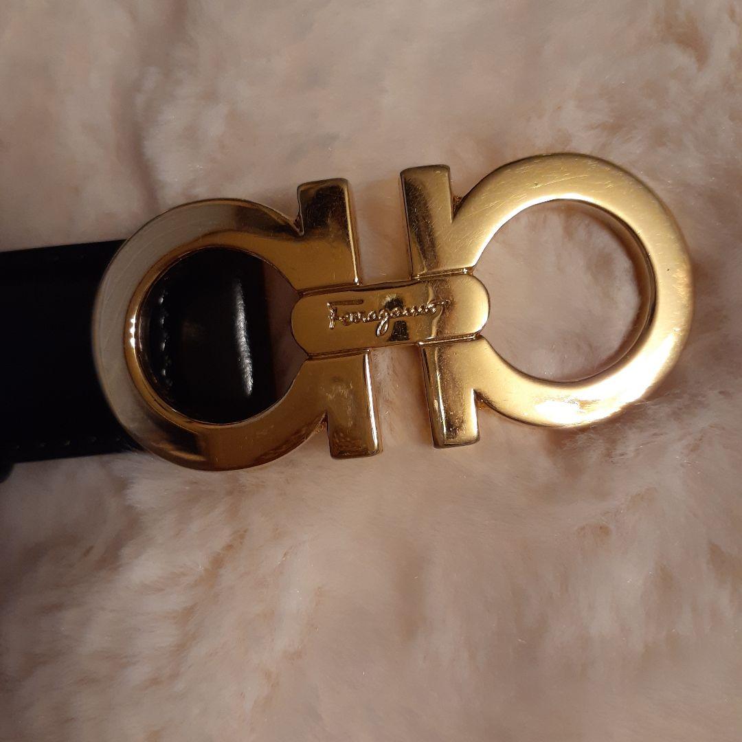 Salvatore Ferragamo フェラガモ ガンチーニ ベルト ゴールド