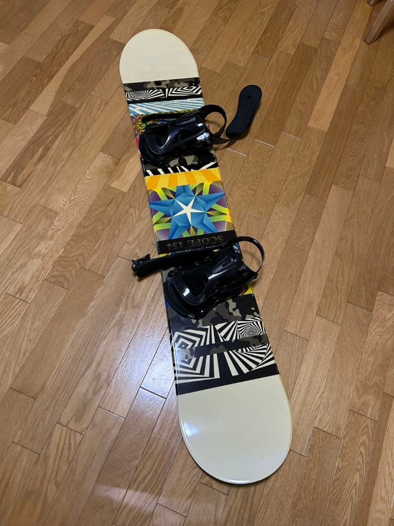 スノーボード　3点セット　Apocalyps（板、ビンディング、ブーツ28cm）