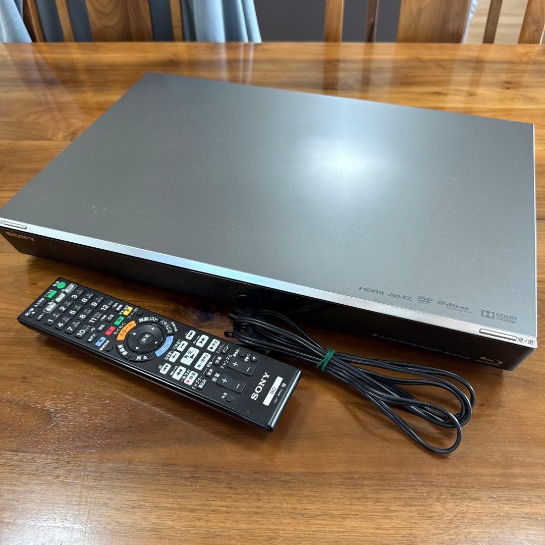 SONYブルーレイレコーダー BDZ-ET2000 2TB 3番組同時録画