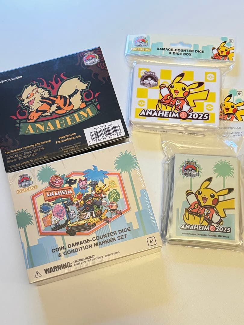 WCS2025・ダメカンダイス2種&ケース・スリーブセット①