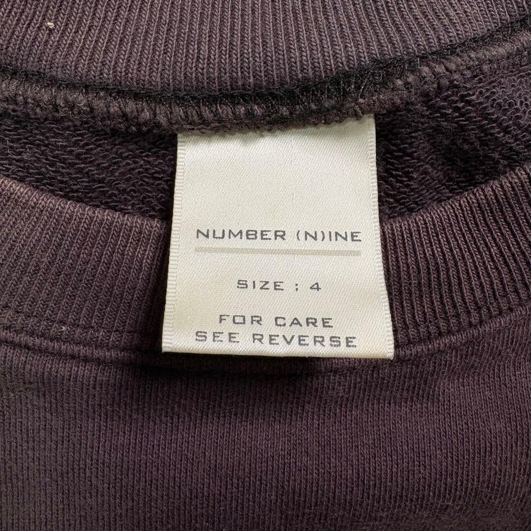 00's NUMBER (N)INE 半袖スウェット　archive XL