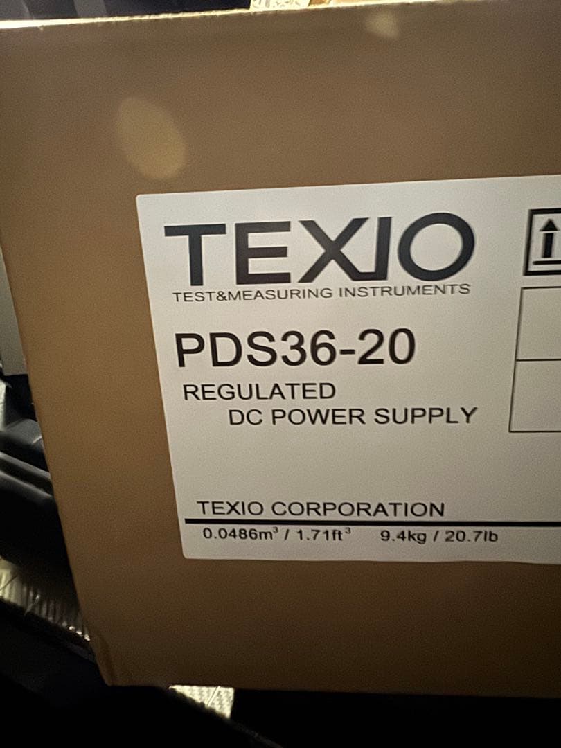 TEXIO PDS36-20 DC電源供給装置