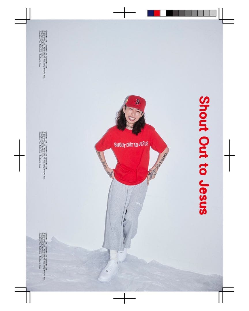 KviBaba Shout Out to Jesus ハーフパンツ 新品未開封