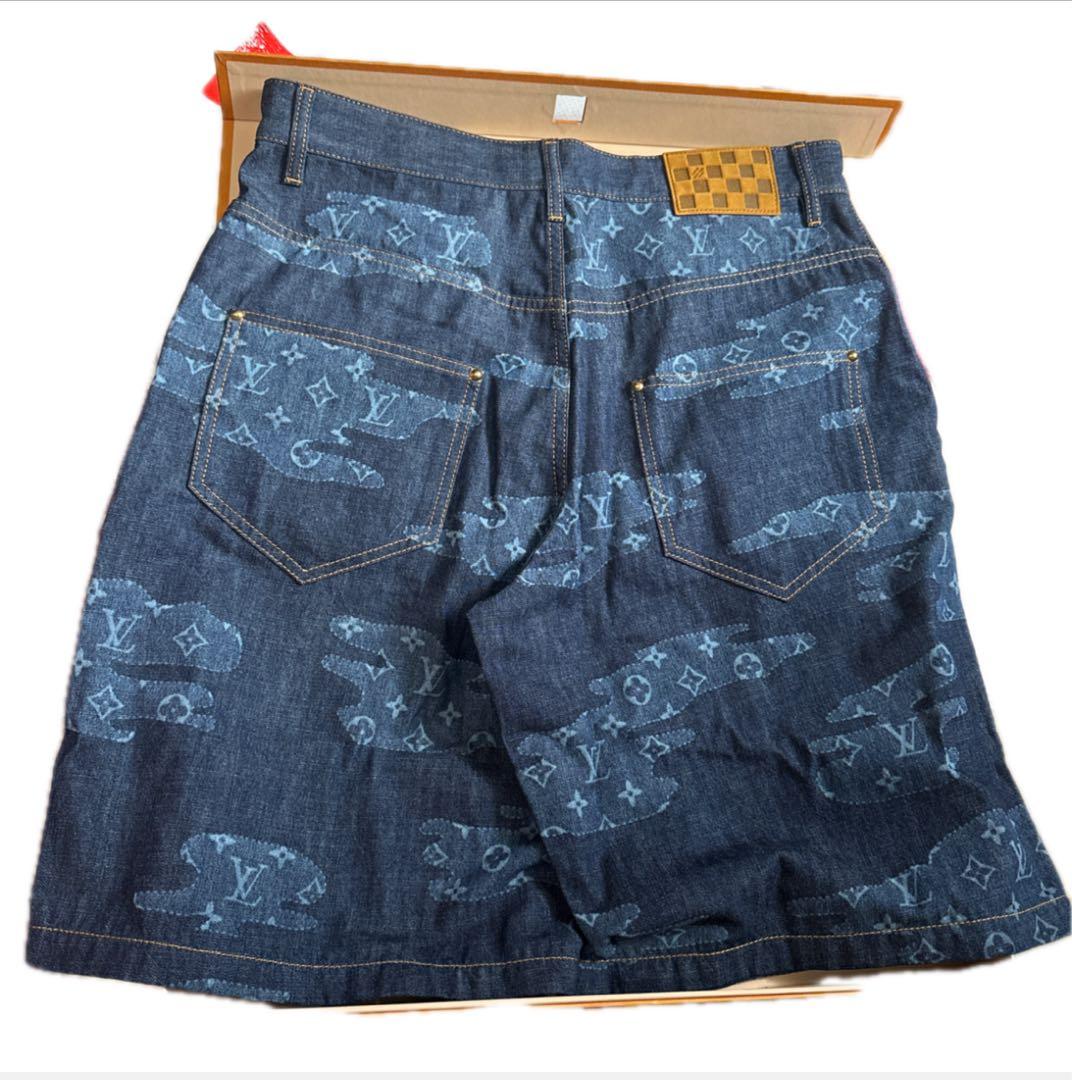 ひぃルイヴィトン　新品　入手困難モノグラム シャンブレーショーツ