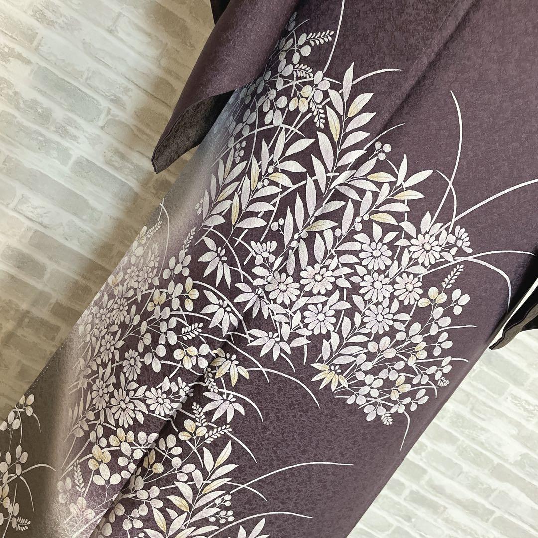 訪問着　フルセット　吉祥花　静けさの中で　金彩加工　ニューはれやか加工　Q3