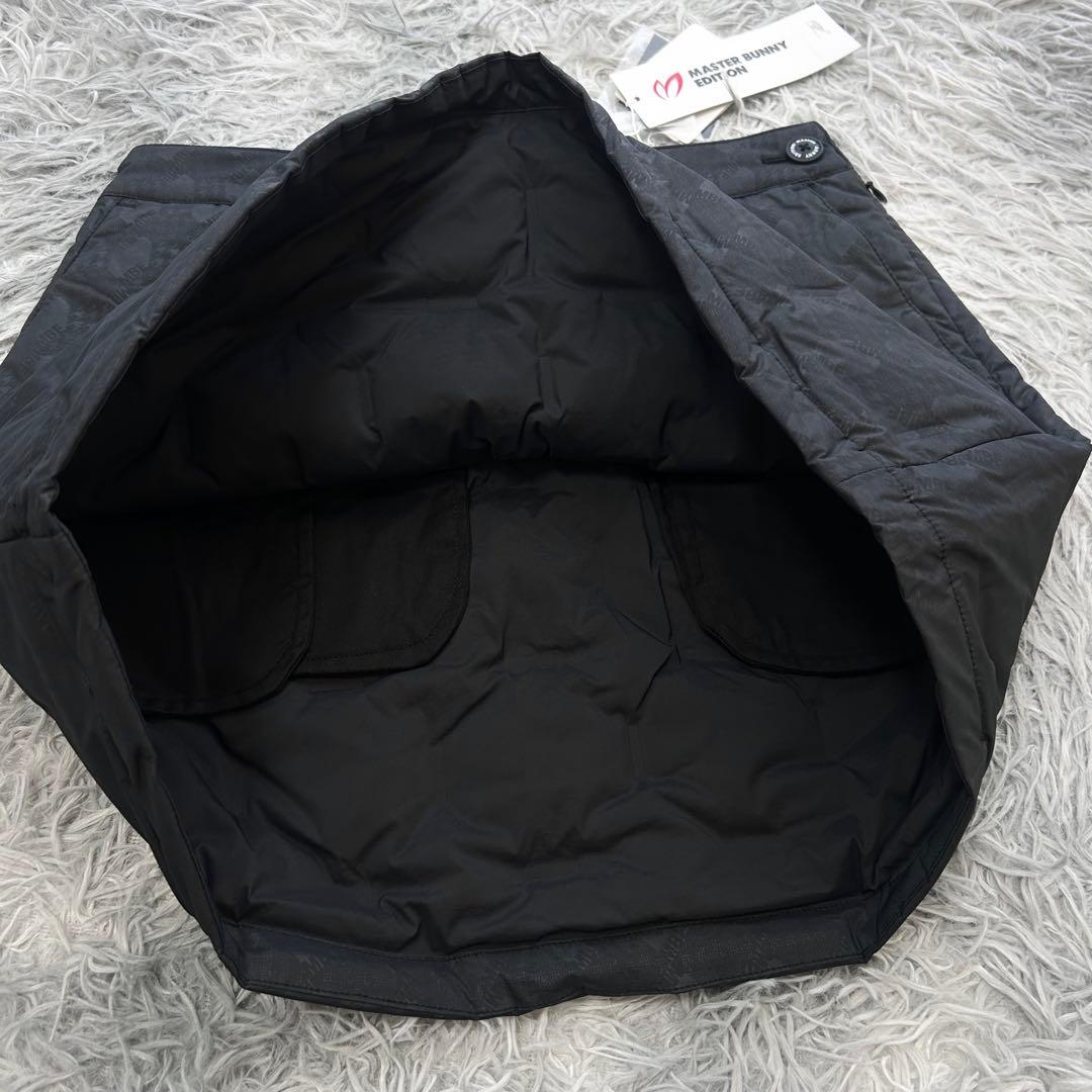 新品　マスターバニーエディション　スカート　ダウン　ストレッチ　防寒　ブラック