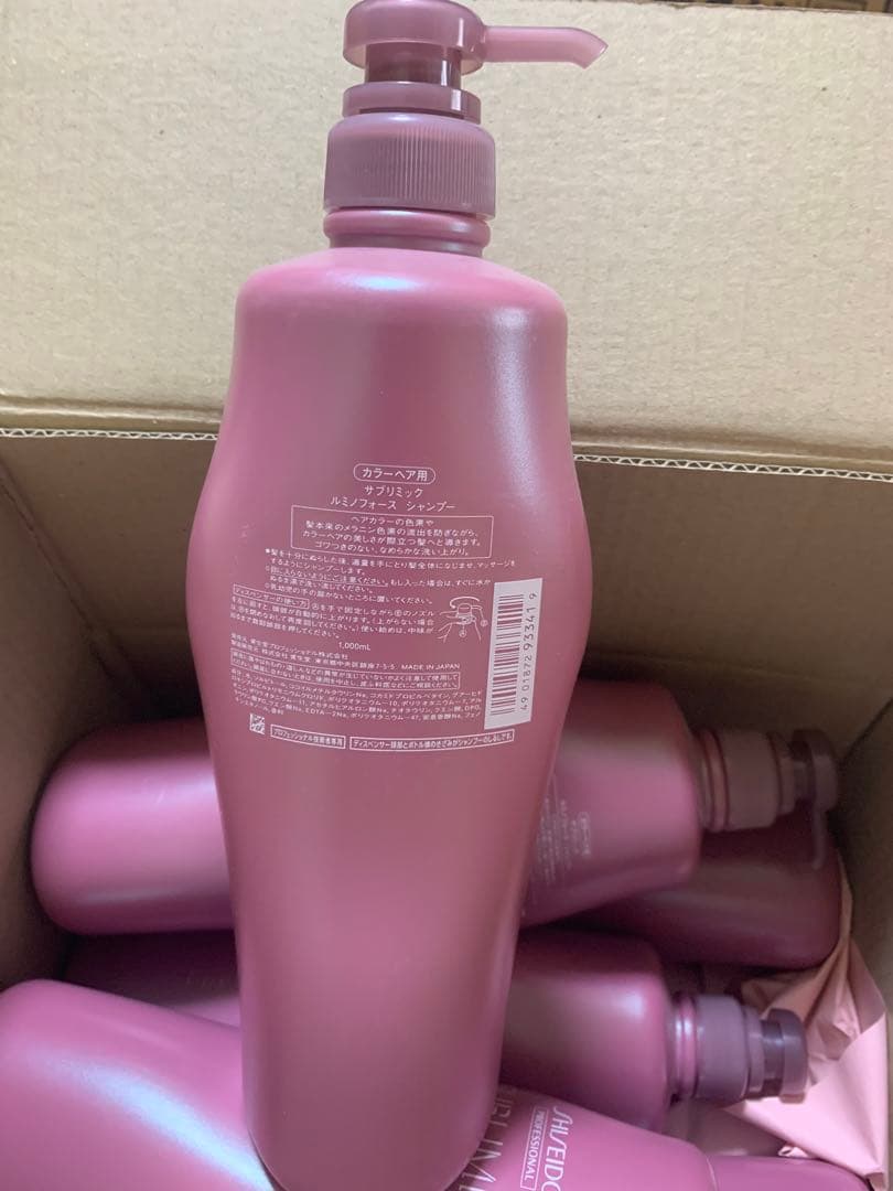 サブリミック ルミノフォース シャンプー 1000mL6個