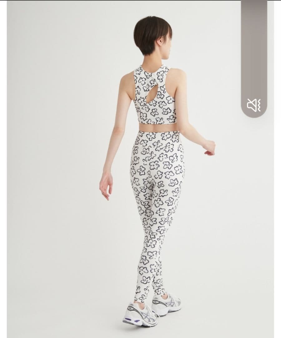 未使用品eco ドローウィングブラトップ ドローウィングレギンスセットサイズ1