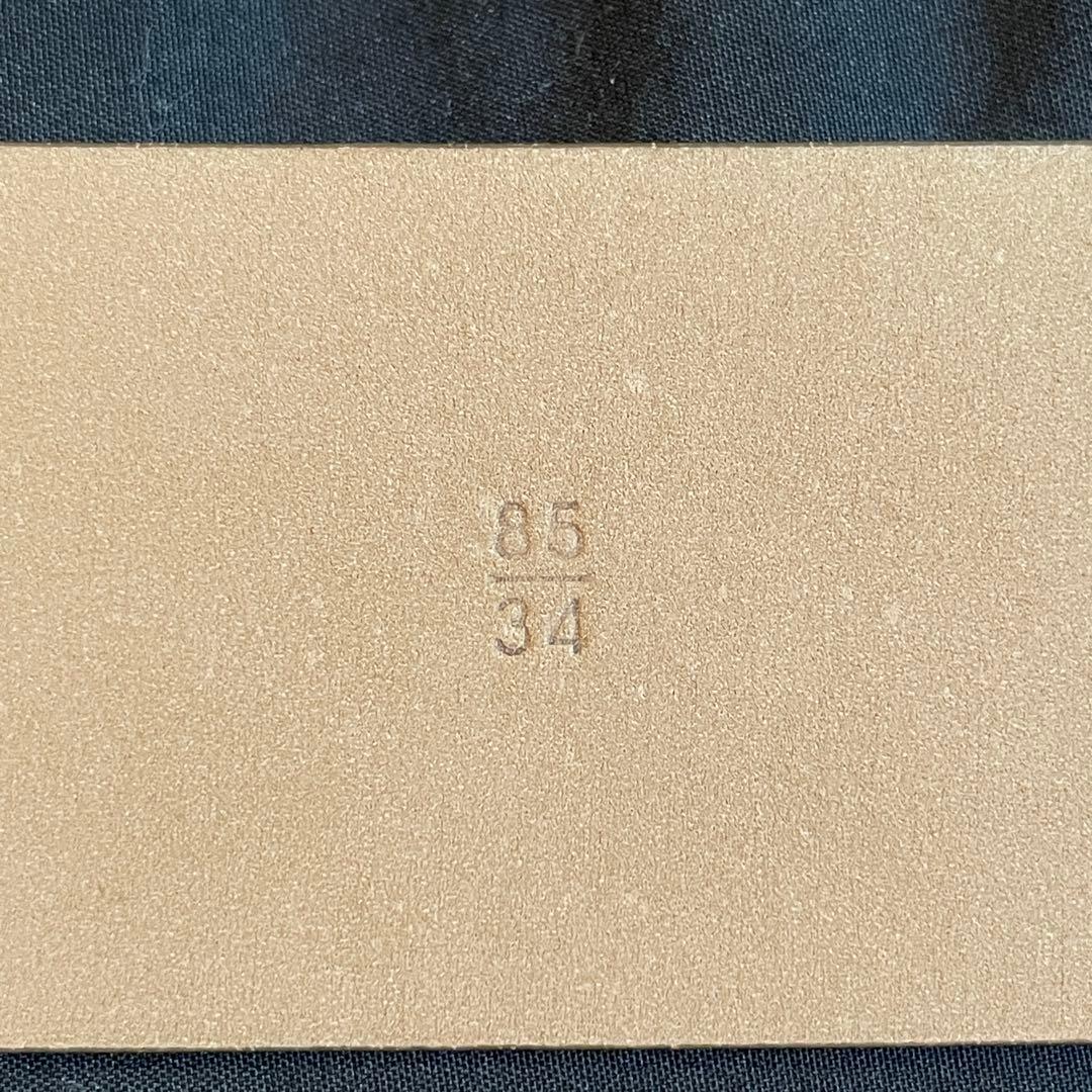 美品 CHANEL シャネル 09P スエードベルト ココマーク 85/34