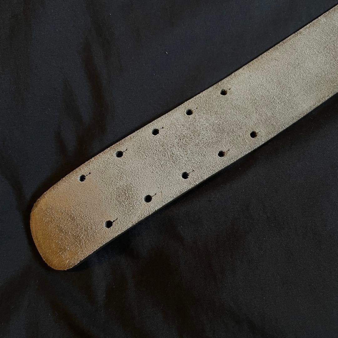 美品 CHANEL シャネル 09P スエードベルト ココマーク 85/34