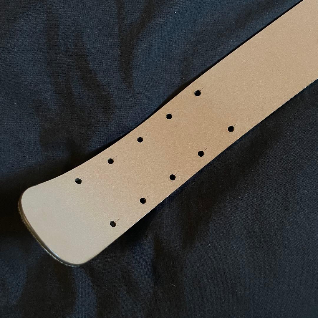 美品 CHANEL シャネル 09P スエードベルト ココマーク 85/34