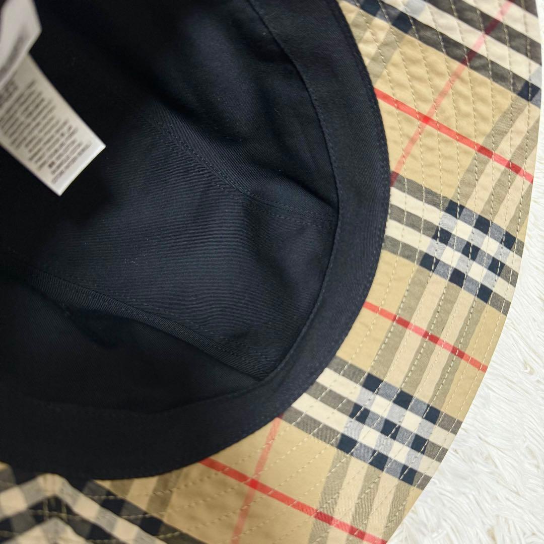 【極美品】 BURBERRY バーバリー ノバチェックバケットハット XL