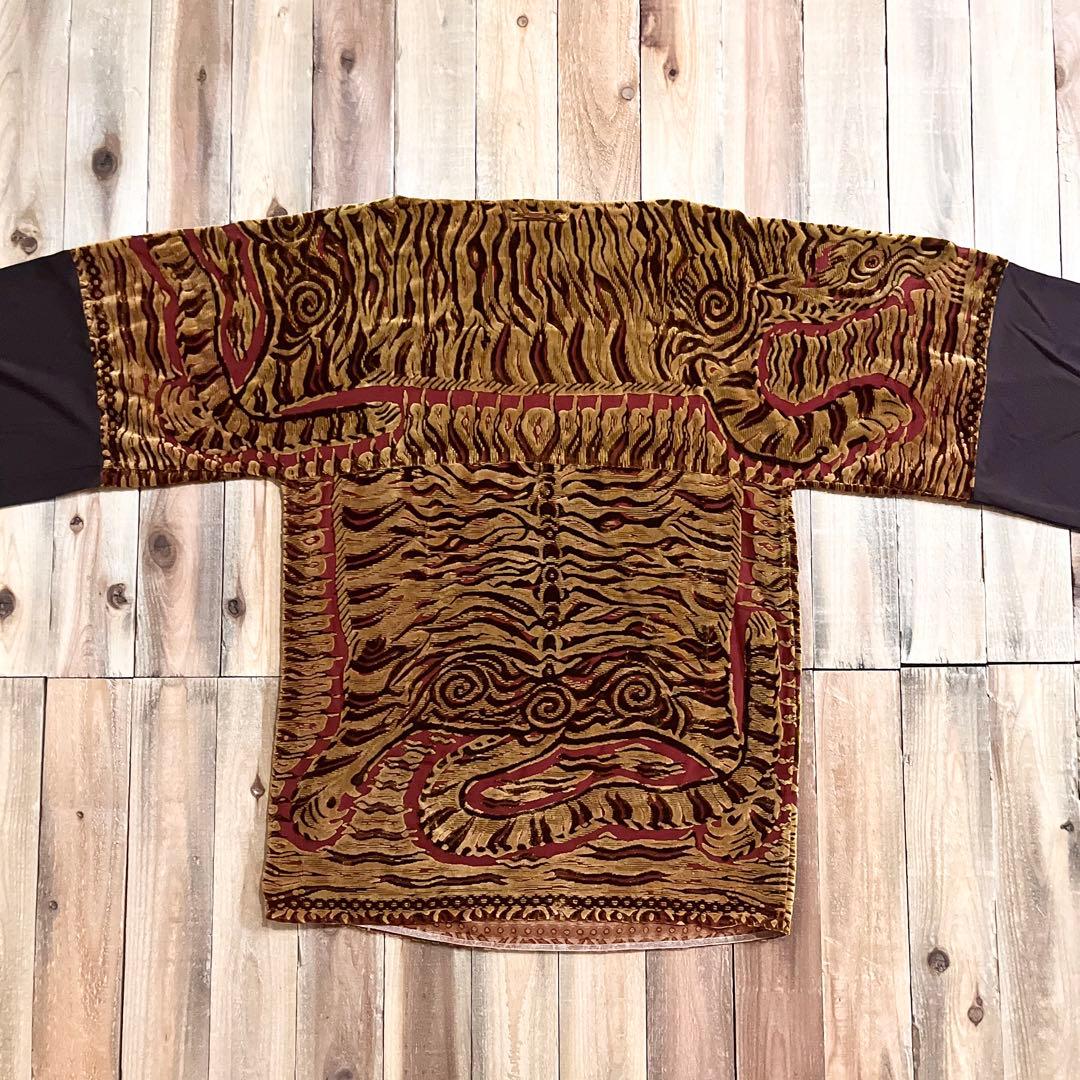 Jean Paul Gaultier FEMME ベロア エンボス カットソー